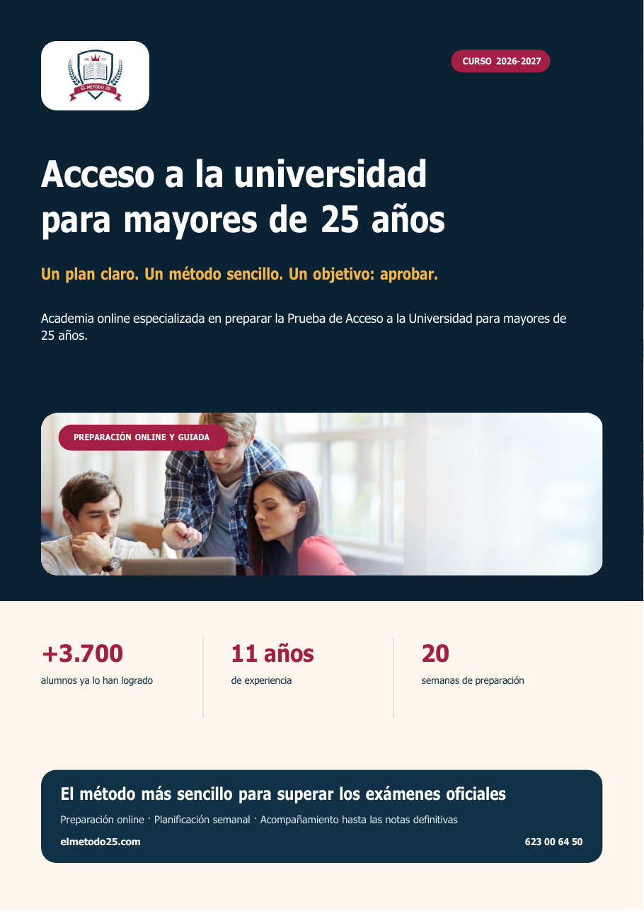 Portada del dosier informativo del curso 2026/27